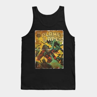 Vintage Conquest Of The Planet Of the Apes Tank Top